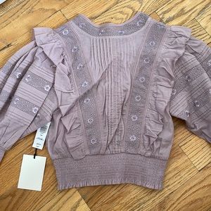 Sunday Best Tea Blouse NWT